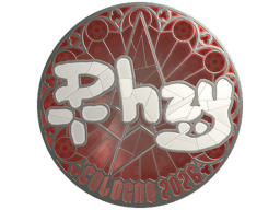 Sticker | phzy (Foil) | Cologne 2026