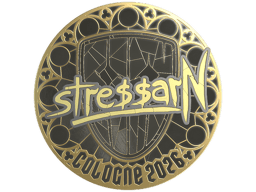Sticker | stressarN (Gold) | Cologne 2026
