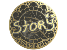 Sticker | story (Gold) | Cologne 2026
