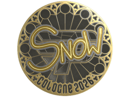 Sticker | snow (Gold) | Cologne 2026