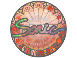 Sticker | Sonic (Holo) | Cologne 2026