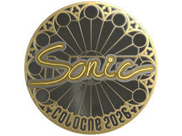 Sticker | Sonic (Gold) | Cologne 2026