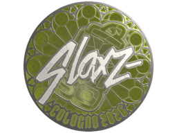 Sticker | slaxz- (Foil) | Cologne 2026