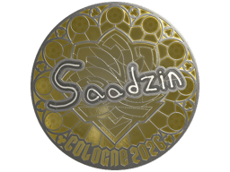 Sticker | saadzin (Foil) | Cologne 2026