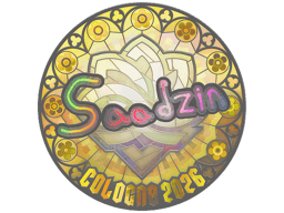 Sticker | saadzin (Holo) | Cologne 2026