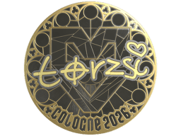 Sticker | torzsi (Gold) | Cologne 2026