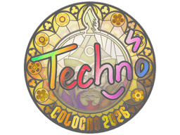 Sticker | Techno4K (Holo) | Cologne 2026