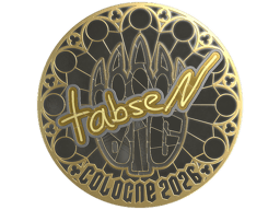 Sticker | tabseN (Gold) | Cologne 2026