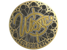 Sticker | woxic (Gold) | Cologne 2026