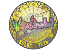 Sticker | w0nderful (Holo) | Cologne 2026