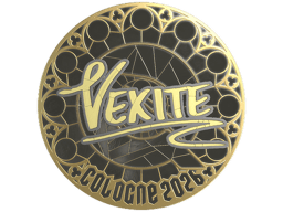 Sticker | vexite (Gold) | Cologne 2026