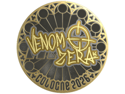 Sticker | venomzera (Gold) | Cologne 2026