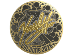Sticker | yuurih (Gold) | Cologne 2026