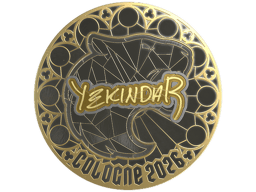 Sticker | YEKINDAR (Gold) | Cologne 2026