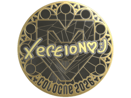 Sticker | xertioN (Gold) | Cologne 2026