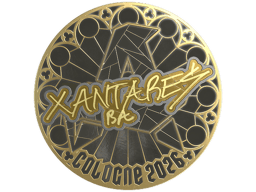 Sticker | XANTARES (Gold) | Cologne 2026