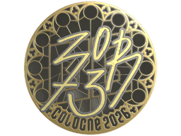 Sticker | zorte (Gold) | Cologne 2026