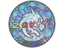 Sticker | zont1x (Holo) | Cologne 2026