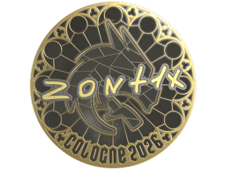 Sticker | zont1x (Gold) | Cologne 2026