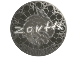 Sticker | zont1x (Foil) | Cologne 2026