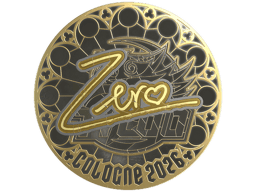 Sticker | Zero (Gold)  | Cologne 2026