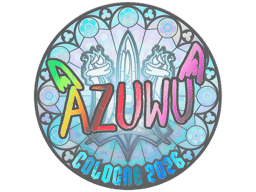 Sticker | AZUWU (Holo) | Cologne 2026