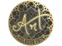 Sticker | arT (Gold) | Cologne 2026