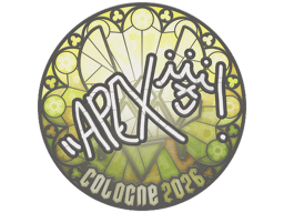 Sticker | apEX | Cologne 2026