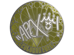 Sticker | apEX (Foil) | Cologne 2026