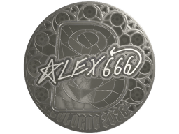 Sticker | alex666 (Foil) | Cologne 2026