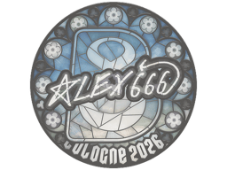 Sticker | alex666 | Cologne 2026