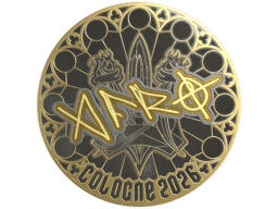 Sticker | afro (Gold) | Cologne 2026