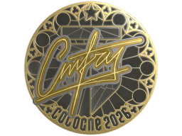 Sticker | cmtry (Gold) | Cologne 2026