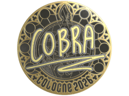 Sticker | cobra (Gold) | Cologne 2026