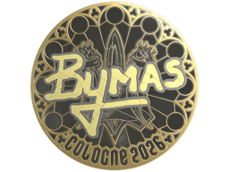 Sticker | Bymas (Gold) | Cologne 2026