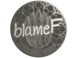 Sticker | blameF (Foil) | Cologne 2026