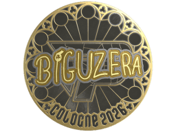 Sticker | biguzera (Gold) | Cologne 2026