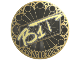 Sticker | b1t (Gold) | Cologne 2026