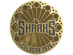 Sticker | Sharks Esports (Gold) | Cologne 2026
