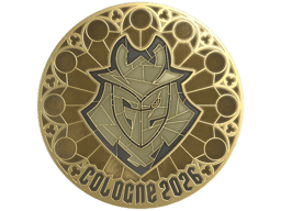 Sticker | G2 esports (Gold) | Cologne 2026