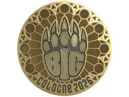 Sticker | BIG (Gold) | Cologne 2026