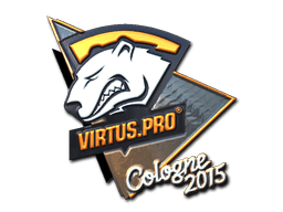 Naklejka | Virtus.Pro (foliowana) | Kolonia 2015