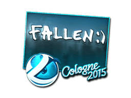 Naklejka | FalleN (foliowana) | Kolonia 2015