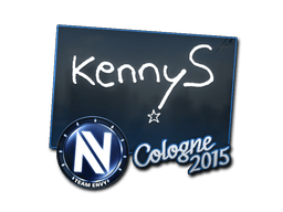 Naklejka | kennyS | Kolonia 2015