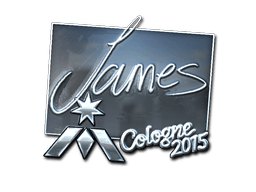 Naklejka | James (foliowana) | Kolonia 2015