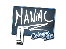 Naklejka | Maniac | Kolonia 2015