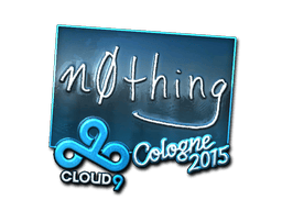 Naklejka | n0thing (foliowana) | Kolonia 2015