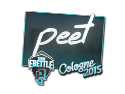 Naklejka | peet | Kolonia 2015