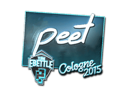 Naklejka | peet (foliowana) | Kolonia 2015