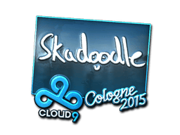 Naklejka | Skadoodle (foliowana) | Kolonia 2015